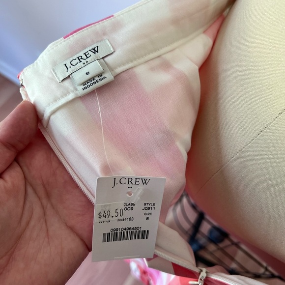 J. Crew Pink and Red Plaid Mini Skirt - Picture 5 of 6